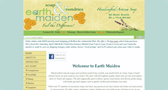 Desktop Screenshot of earthmaidenonline.com